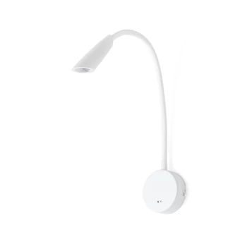 FARO BOKEN fali lámpa, fehér, 3000K melegfehér, beépített LED, 3W, IP20, 41031