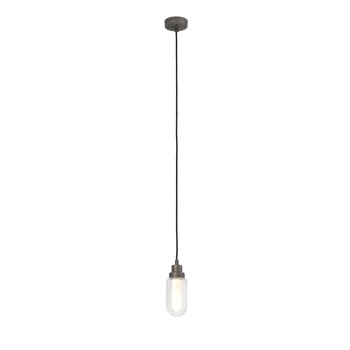 FARO BRUME kültéri függeszték, szürke, 2700K melegfehér, beépített LED, 3W, IP44, 40078