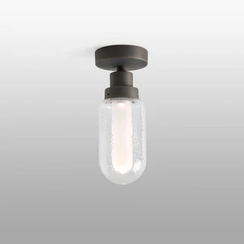 FARO BRUME kültéri mennyezeti lámpa, szürke, 2700K melegfehér, beépített LED, 3W, IP44, 40077