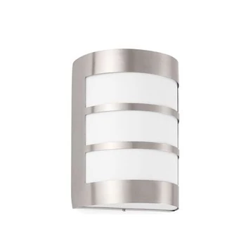 FARO CELA-2 kültéri fali lámpa, rozsdamentes acél (inox), E27 foglalattal, IP54, 72281