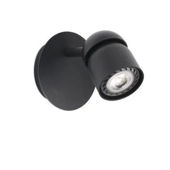 FARO COCO fali lámpa, fekete, GU10 foglalattal, IP20, 40661