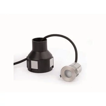 FARO CROSBY kültéri beépíthető lámpa, szürke, 3000K melegfehér, beépített LED, 2W, IP67, 70459N