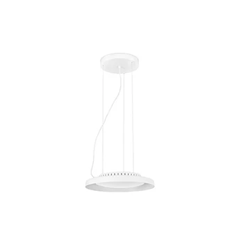 FARO DOLME 1 ágú függeszték, fehér, beépített LED, 24W, 1260 lm, IP20, 64099