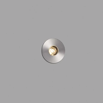 FARO GRUND kültéri beépíthető lámpa, rozsdamentes acél (inox), 3000K melegfehér, beépített LED, 2W, IP67, 70726