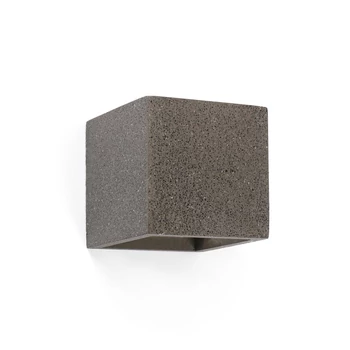 FARO KAMEN fali lámpa, beton, szürke, G9 foglalattal, IP20, 63312