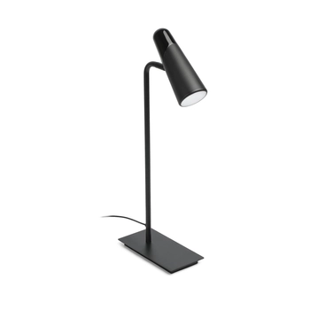 FARO LAO asztali lámpa, fekete, 3000K melegfehér, beépített LED, 4W, IP20, 29047