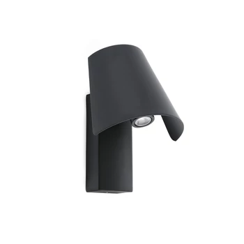 FARO LE PETIT fali lámpa, fekete, 3000K melegfehér, beépített LED, 4W, IP20, 62162