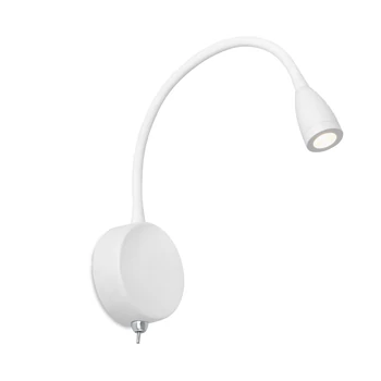 FARO LOKE fali lámpa, fehér, 3000K melegfehér, beépített LED, 3W, IP20, 41019