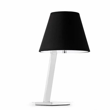 FARO MOMA asztali lámpa, fekete, E27 foglalattal, IP20, 68501