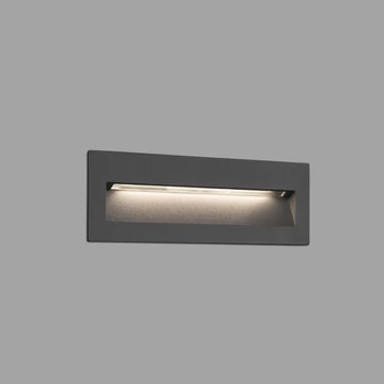 FARO NAT kültéri beépíthető lámpa, szürke, 3000K melegfehér, beépített LED, 8W, IP65, 70638