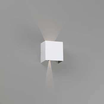 FARO OLAN kültéri fali lámpa, fehér, 3000K melegfehér, beépített LED, 6W, IP54, 70269