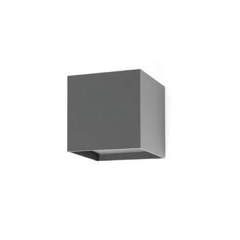 FARO OLAN kültéri fali lámpa, szürke, 3000K melegfehér, beépített LED, 6W, IP54, 70637