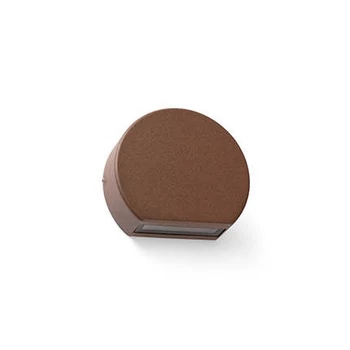 FARO PILL kültéri fali lámpa, barna, 3000K melegfehér, beépített LED, 4W, IP54, 70826