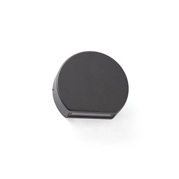 FARO PILL kültéri fali lámpa, szürke, 3000K melegfehér, beépített LED, 4W, IP54, 70825