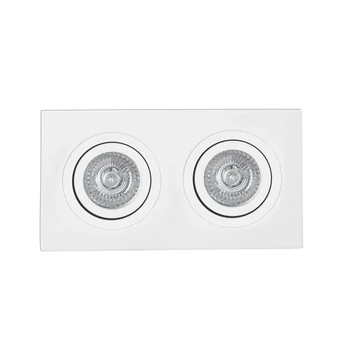 FARO RADÓN-2 süllyeszthető lámpa, forgatható, fehér, GU10 foglalattal, IP20, 43397
