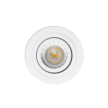 FARO RADÓN-R süllyeszthető lámpa, forgatható, fehér, GU10 foglalattal, IP20, 43398