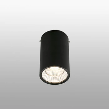 FARO REL-G mennyezeti lámpa, fekete, 2700K melegfehér, beépített LED, 25W, IP20, 64201