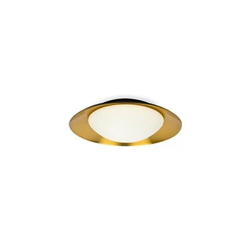 FARO SIDE mennyezeti lámpa, réz, 3000K melegfehér, beépített LED, 15W, IP20, 62143