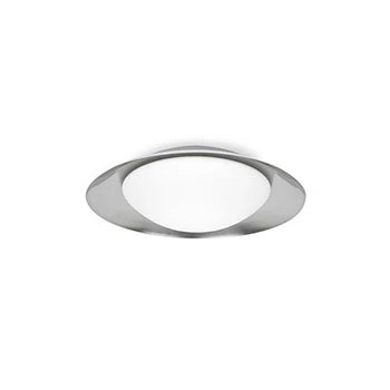 FARO SIDE mennyezeti lámpa, nikkel, 3000K melegfehér, beépített LED, 20W, IP20, 62145