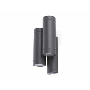 FARO STEPS kültéri fali lámpa, szürke, GU10 foglalattal, IP44, 75503