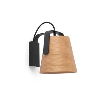 FARO STOOD fali lámpa, fa, E27 foglalattal, IP20, 29844