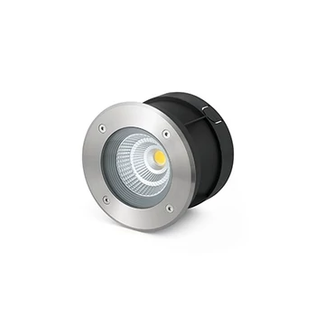 FARO SURIA-12 kültéri beépíthető lámpa, rozsdamentes acél (inox), 3000K melegfehér, beépített LED, 12W, IP67, 70589