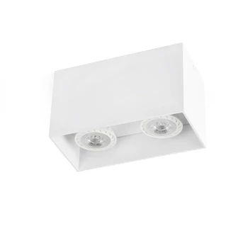 FARO TECTO-2 mennyezeti lámpa, fehér, GU10 foglalattal, IP20, 63272