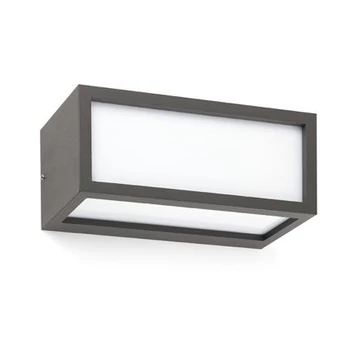 FARO TEJO kültéri fali lámpa, szürke, E27 foglalattal, IP54, 70573