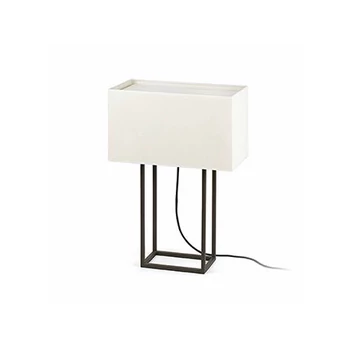 FARO VESPER asztali lámpa, barna, E27 foglalattal, IP20, 29985