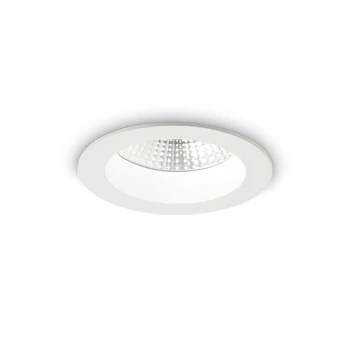 IDEAL LUX BASIC beépíthető lámpa, 3000K melegfehér, 1000 lm, 10W, beépített LED, 193458