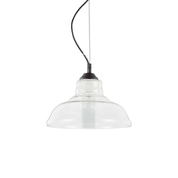 IDEAL LUX BISTRO' függesztett lámpa E27 foglalattal, max. 60W, 28 cm átmérő, üveg 112336