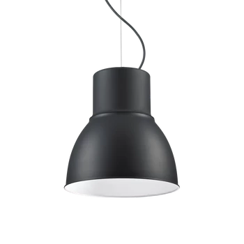 IDEAL LUX BREEZE 1 ágú függeszték, max. 1x60W, E27 foglalattal, fekete, 232041