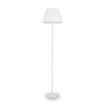 IDEAL LUX CYLINDER állólámpa 2 db. E27 foglalattal, max. 2x60W, 175 cm magas, fehér 111452