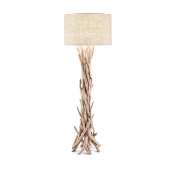 IDEAL LUX DRIFTWOOD állólámpa E27 foglalattal, max. 60W, 157,5 cm magas, fa 148939