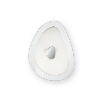 IDEAL LUX GEKO fali/mennyezeti lámpa 4 db. E27 foglalattal, max. 4x60W, 56x40 cm, üveg 116112