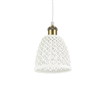 IDEAL LUX LUGANO 1 ágú függeszték, max. 1x60W, E27 foglalattal, fehér, 206820