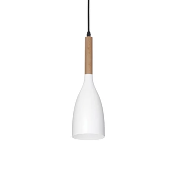 IDEAL LUX MANHATTAN függesztett lámpa E14 foglalattal, max. 40W, 11 cm átmérő, fehér 110745