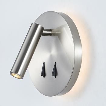 ITALUX NELLY fali lámpa nikkel, 3000K melegfehér, beépített LED, 750 lm, IT-SP.7349-02B-S-NICK