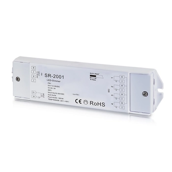 1-10V RGBW LED szalag vezérlő,  4x5A, 12-36V DC