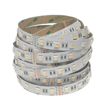 RGBCCT (RGB+2400K+6500K) SMD LED szalag 24V 5050, beltéri, 60 LED/m, 5 chip, 24W