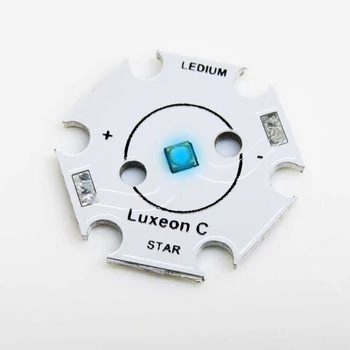 Luxeon C Star LED - 1W, 3W - kék, 37lm@350 mA