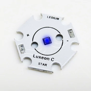 Luxeon CZ 1W/3W LED Star királykék (Royal Blue)  450 nm -  770 mW@700mA
