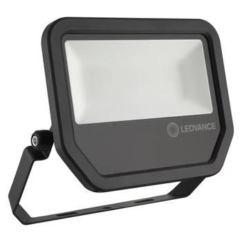 LEDVANCE FLOODLIGHT 50 W LED reflektor, fekete, 3000K melegfehér, 5500 lm, 50W, 4058075421226