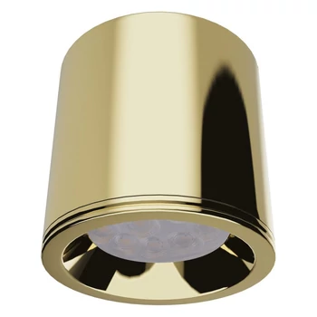 Maxlight FORM mennyezeti lámpa, szálcsiszolt arany, GU10, foglalattal, 1x50W, MAXLIGHT-C0217