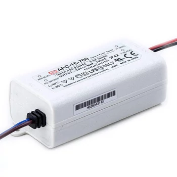 Mean Well APC-16-700 16W/9-24V/700mA áramgenerátoros tápegység