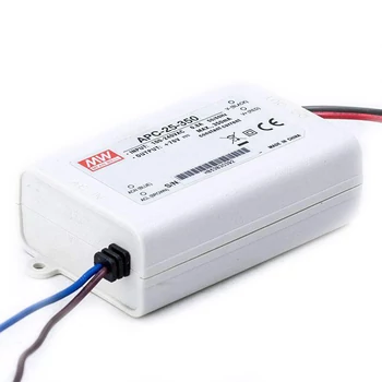 Mean Well APC-25-350 24.5W/25-70V/350mA áramgenerátoros tápegység