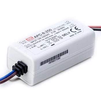Mean Well APC-8-250 8W/16-32V/250mA áramgenerátoros tápegység