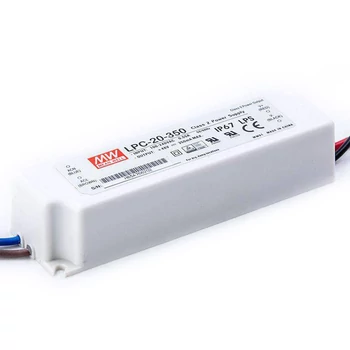 Mean Well LPC-20-350 20W/3-48V/350mA áramgenerátoros tápegység