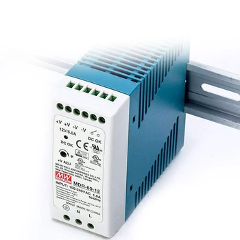 Mean Well MDR-60-12 60W/12V/0- tápegység