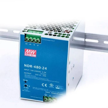 Mean Well NDR-480-24 480W/24V/0-20A tápegység